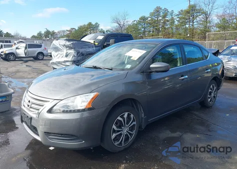 2015 Nissan Sentra Sv из США, поврежденный, VIN 3N1AB7AP9FL694611